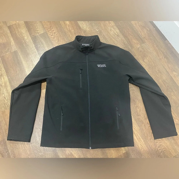 Kentucky Wildcats Top of the World SoftShell Jacket Black size Men's Large - Picture 2 of 10